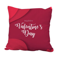 XUNRYAN Housses de coussin Saint-Valentin à moins de 10 $, motif cœurs, décoration assortie à un canapé rouge, en liquidation