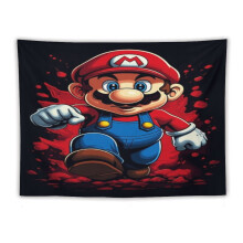 Super Mario Mode Gobelänger Vardagsrum Sovrumsdekor Gobeläng Väggbonad Tyg Konst Bakgrund Väggduk