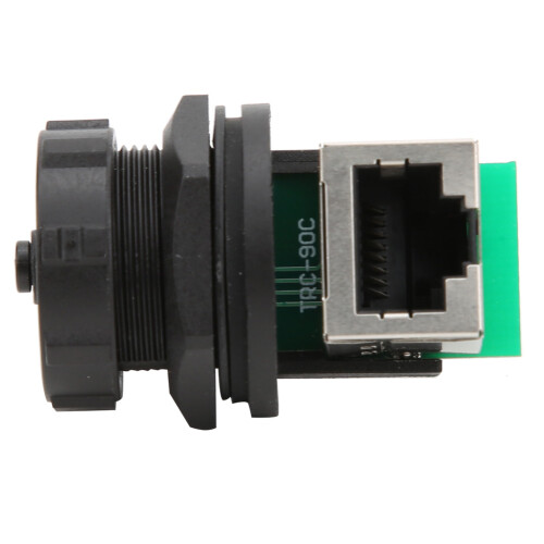 Outdoor RJ45 Adapter Double Socket IP67 Waterproof Ethernet Connector 1