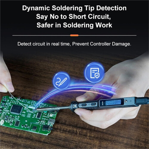 Digital Soldering Iron with Temperature Display,  Power for PCB , Jewelry and Electronics 1