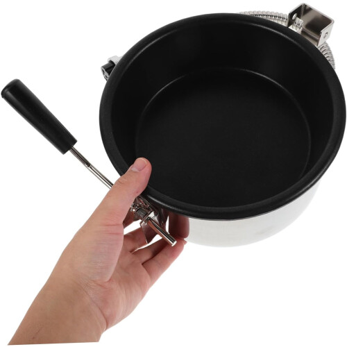 8oz Aluminum Popcorn Machine Kettle Replacement, Nonstick Maker Pot for Rapid Heating and Easy Clean 2