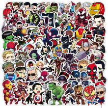 Teen Hero Stickers [100 pcs] Waterproof Decal for Laptop Hydro Flask Car Mug Computer Guitar