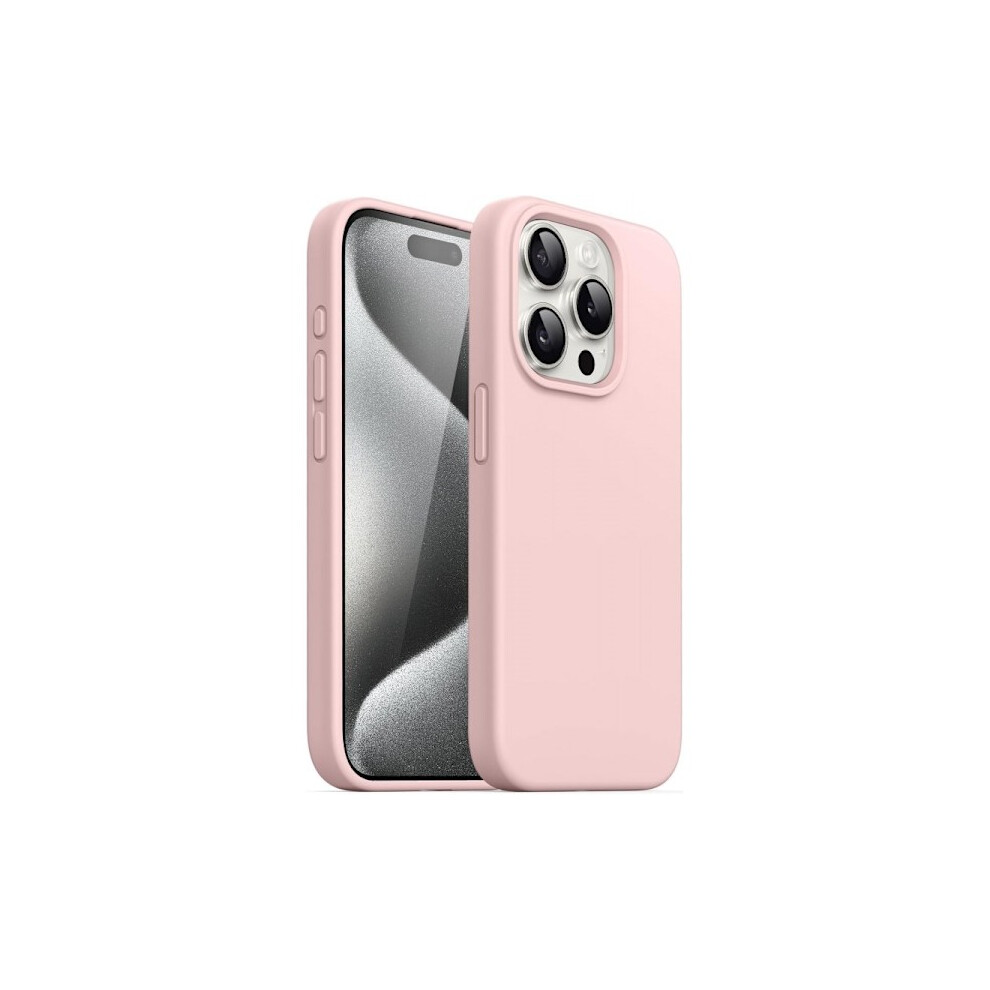 Rubberized Shockproof Case Compatible With Iphone 14 Pro Max - Pink 9083649057988