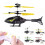 Remote Control Induction Helicopter with Remote Control, Accelerating Hanging Flying Toy, Interactive Gift for Kids - Green 2