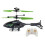 Remote Control Induction Helicopter with Remote Control, Accelerating Hanging Flying Toy, Interactive Gift for Kids - Green 1