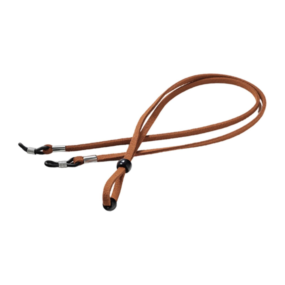 Adjustable Eyeglass Strap with NonSlip Silicone Ends, Soft Fabric Glasses Lanyard for Sports and Daily Use