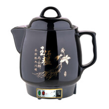 Electric Herbal Medicine Cooker with Dual Power Temperature Control for Tea and Soup Making