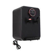 Countertop Bottleless Water Cooler Dispenser, Hot and Cold, Large Capacity for Home Office School, Black