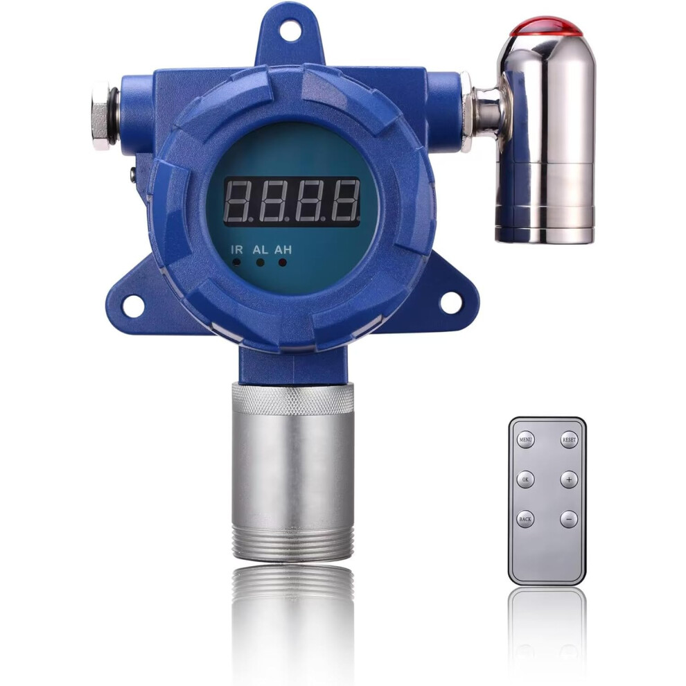Fixed Hydrogen Cyanide Gas Detector Hcn Leak Alarm 050Ppm Precision Rs485 And 420Ma Output 9113335066052