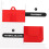 Toaster Dust Cover Silicone Protector for Kitchen Electric Bread Toaster Lid Red 5