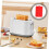 Toaster Dust Cover Silicone Protector for Kitchen Electric Bread Toaster Lid Red 2