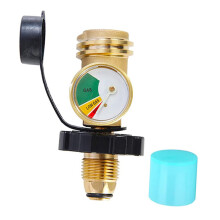 Propane Tank Gauge Adapter for Instant Gas Level Check and Versatile Outdoor Use