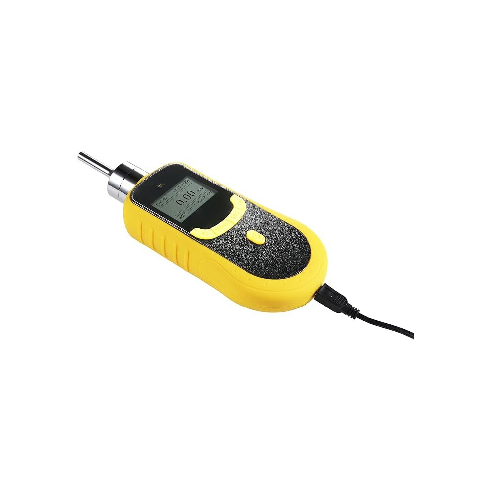 Hydrogen Cyanide Gas Detector Handheld Hcn Monitor 050Ppm Range 0.01Ppm Resolution Usb Rechargeable 9164114680570