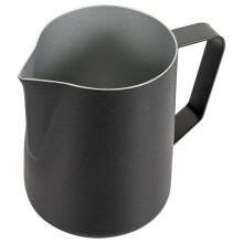 Stainless Steel Milk Frothing Pitcher 600ml for Espresso, Coffee Steaming and Latte Art, Black