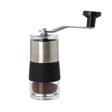 Manual Coffee Grinder with Stainless Steel Body and Ceramic Burr for Hand Grinding Beans (1pcs W310)