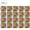 400 Sets 4MM-7MM DIY Leathercraft Spike Rivets Square Spike Studs Bronze 7