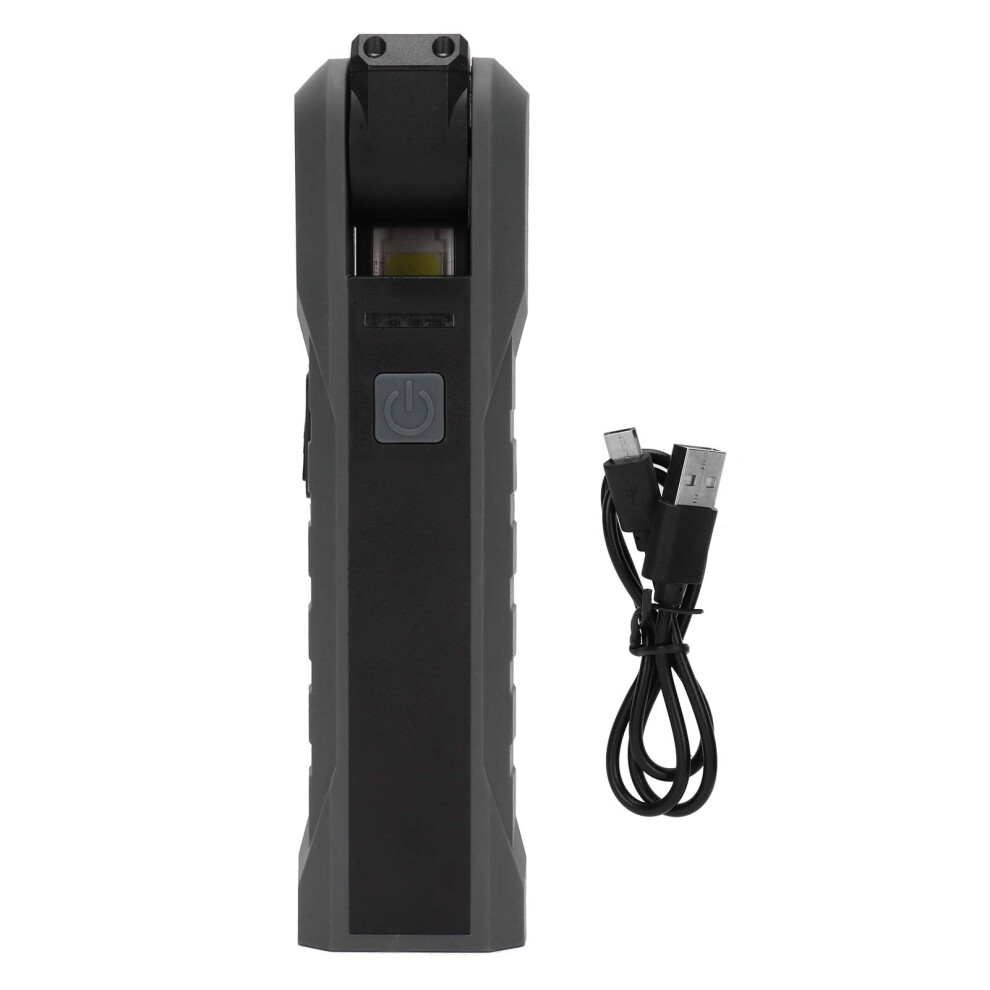 Led Work Light With Magnetic Base, Rechargeable Cob Flashlight, 270 Rotating Foldable Design 9164114679789