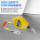 33FT Self Retracting Lifeline Fall Arrest System with Double Locking Hook and Heavy Duty Steel Cable 5