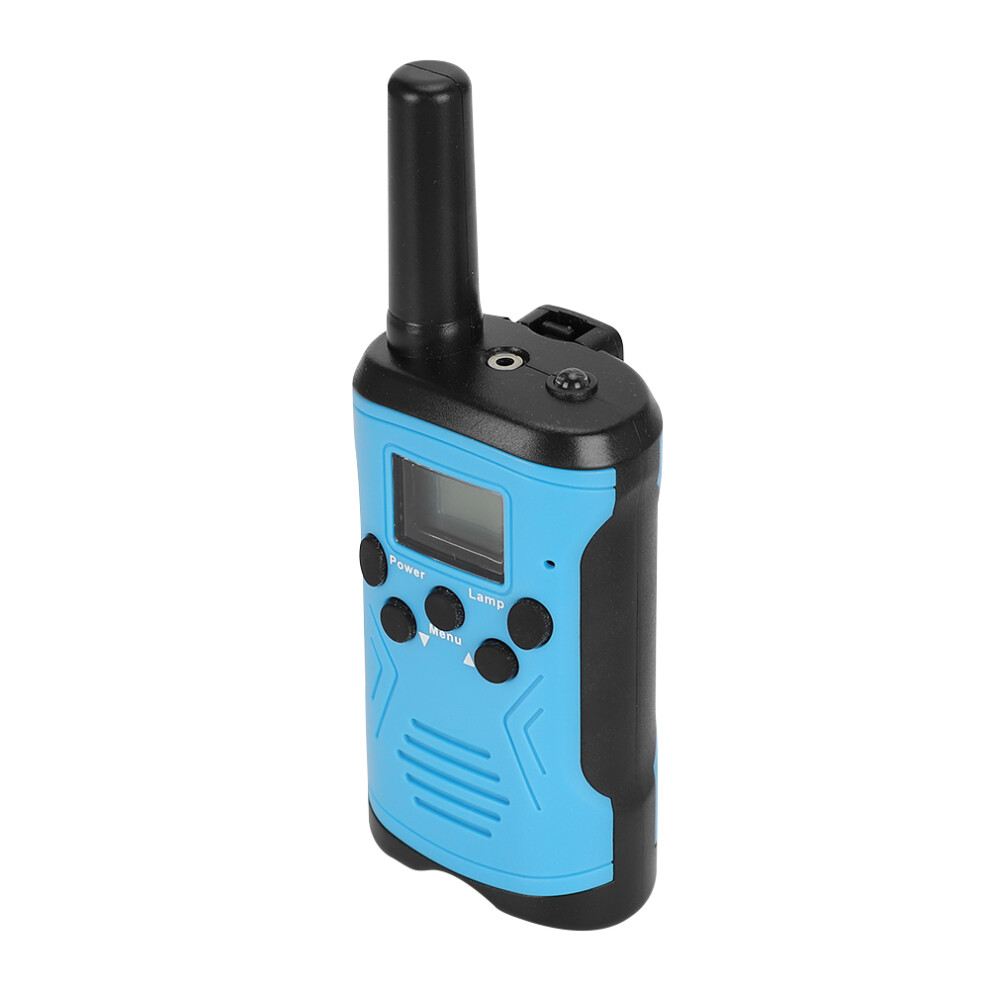 T50 2 Pack Kids Walkie Talkies Outdoor Intercom Toy 3 Km Range Blue 4981382726480