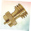 Solid Brass Gas Cylinder Adapter with 1 Inch 20 Thread for Tank Refill and Conversion 2