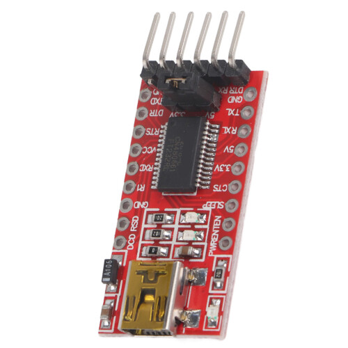 FT232RL USB to TTL Serial Converter Module 3.3V/5V Mini Adapter 1