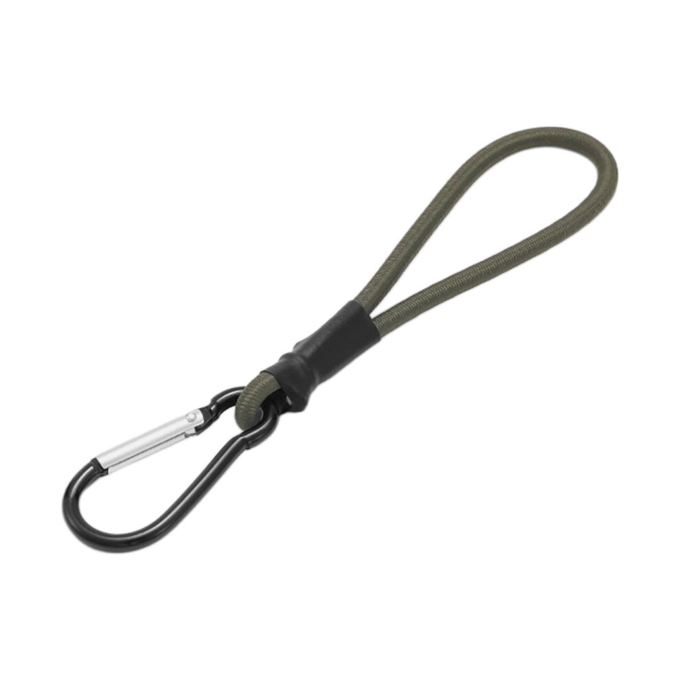 Rockible Bungee Cord With Carabiner, Green Elastic Rope For Tent Setup And Outdoor Gear 9113335066892
