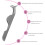 False Eyelash Applicator Tool Stainless Steel Precision Tweezers for Easy Lash Application 5