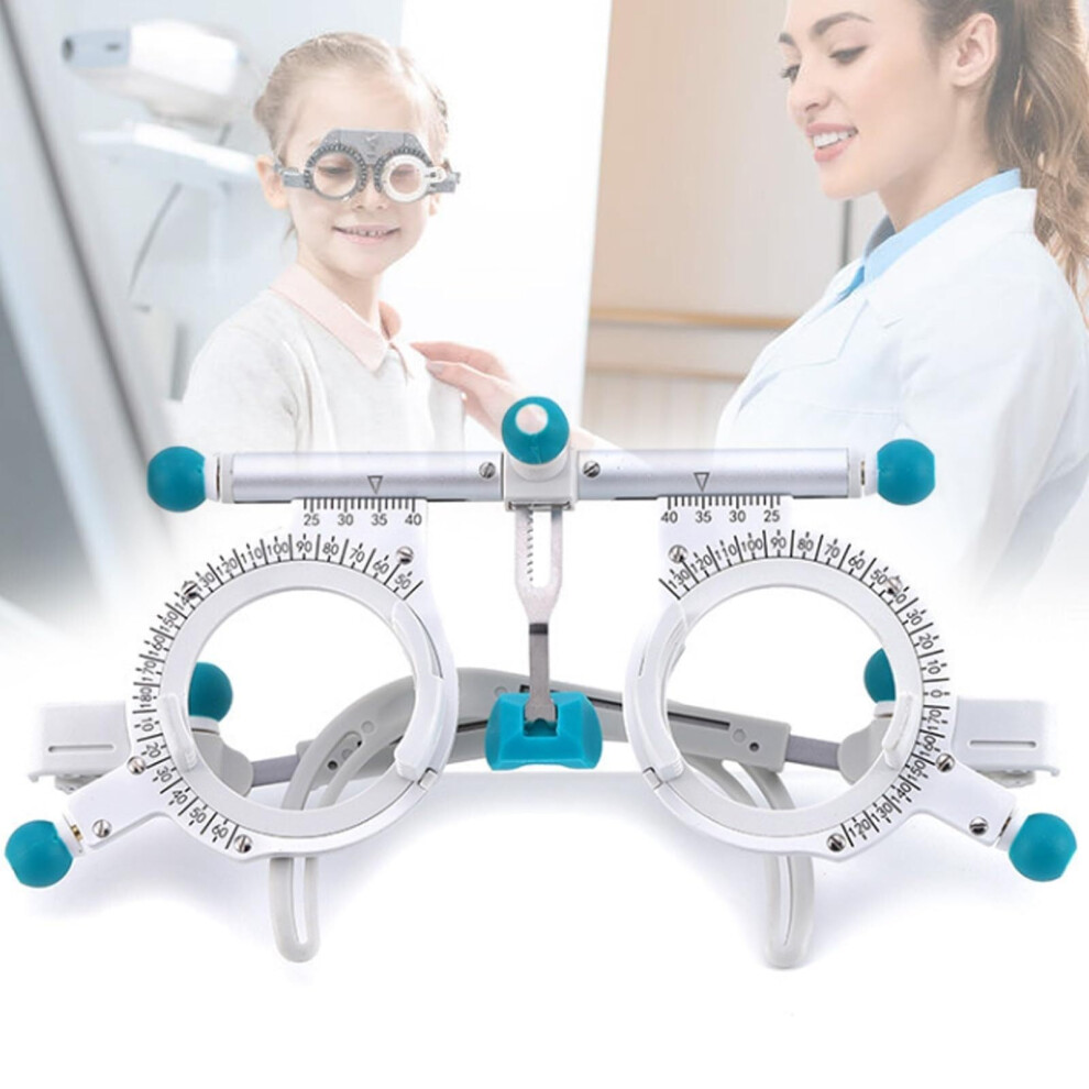Adjustable Titanium Optometry Trial Frame PD 4880mm with Precise Lens Alignment and 360 Rotation