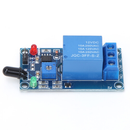 Infrared Flame Sensor Module 12VDC, 760-1100nm, 50x26mm