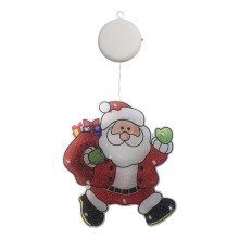 Xerdsx LED Sucker Window Hanging Lamp Christmas Decoration Shop Atmosphere Scene Layout Holiday Decoration Lamp Christmas Ornaments