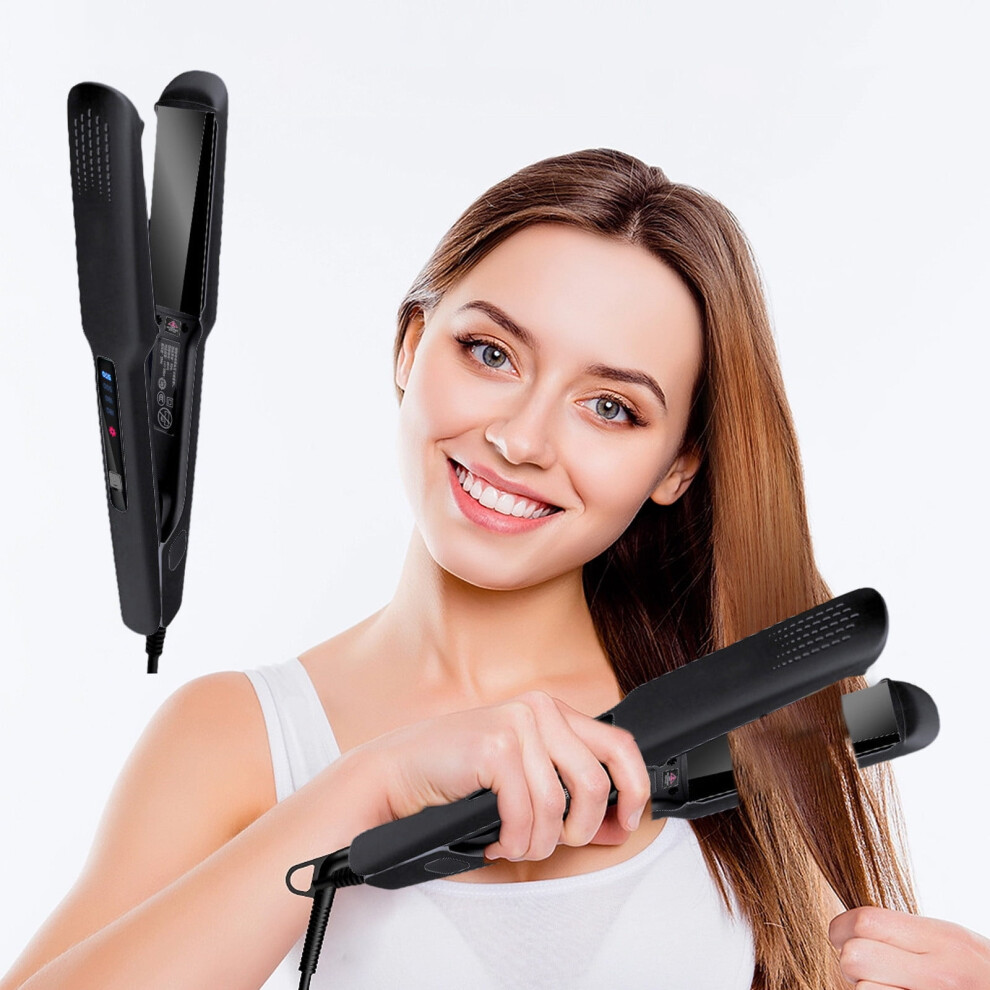 Kiplyki New Natural Curls Hair Curler, compatible with all hair types, negative straightener, fast heating, no damage.