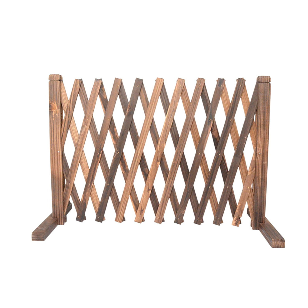Expandable Wood Fence Wedding Photo Props Retractable Garden Trellis Lattice Fence Foldable Garden Screen Panel For Yard Balcony 9071309777376