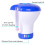 COCEQUC Floating Tablets Pool Chemical Chlorine Dispenser 6
