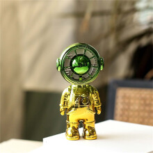 Portable 2-Speed Handheld Fan, USB Charging, Silent Mini Desktop & Pocket Cooling Fan with Gradient Astronaut Design