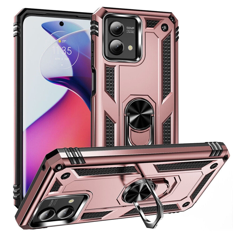 Xhy Moto G Stylus 5G 2023 Case With Magnetic Ring Kickstand, Military Grade Full Body Protection, Double Layer Durable Detachable Case For Motorola G 9071309779141
