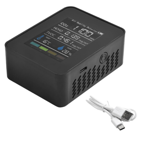 Bosisa5In1Εσωτερικός μετρητής ποιότητας αέρα Hcho Tvoc Afor για ανιχνευτή Qi Meter Tester 2