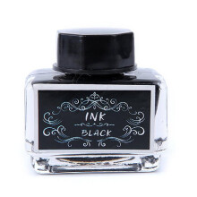 1 Bottle Pure Colorful 15ml Fountain Pen Ink Non-carbon Refilling Ink Stationery