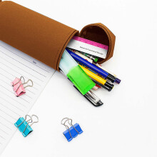 Opruiming! Siliconen etui, compatibel met Dewalt, pennenhouder en bureau-organizer, bruin.