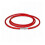 Collier élégant et confortable en cuir PU fin rouge 1