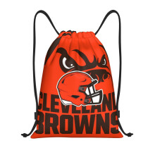 Τσάντα Browns Classic με κορδόνι, πτυσσόμενη, αθλητική, γυμναστικής, τσάντα με κορδόνι,