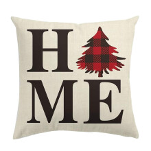 Housses de coussin de Noël Tarmeek 45x45 cm, housses de coussin Joyeux Noël compatibles avec canapé, lit, fauteuil, voiture, décoration