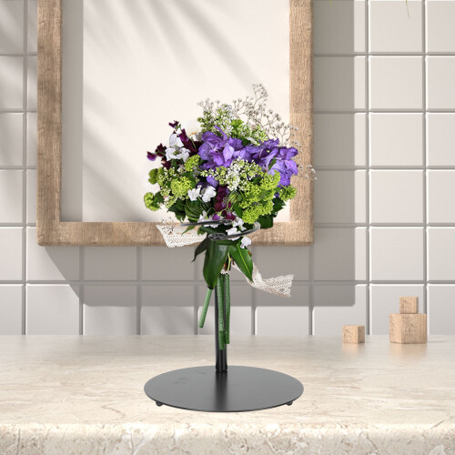 Bouquet di fiori artificiali da tavolo, supporto per bouquet da sposa, supporti mobili. 2