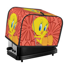 Tweety Bird Toaster Cover 2 Slice, Bread Dust Cover & Fingerprint Protection-Polyester, Kitchen Small Appliance Covers