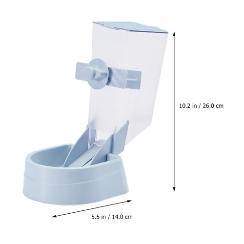 Guangmc 2L Rabbit Auto Feeder & Waterer Set 1