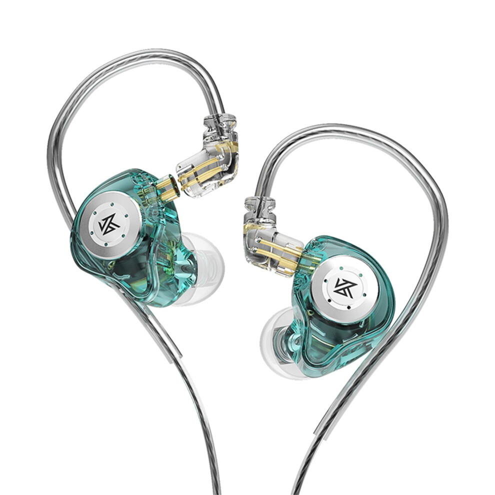 Wrkekc Bluetooth Headphones Edxpro Kz Edx Pro In-Ear Monitors, Hifi Stereo Stage/Studio Iem Wired Noise Isolating Sport Earphones Headphones Green 9083649063385