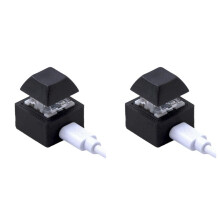 2X Keyboard Macro Keypad RGB DIY Customize Shortcut Keyboard Gaming Mechanical Programmable Keyboard Red Switch 1Keys