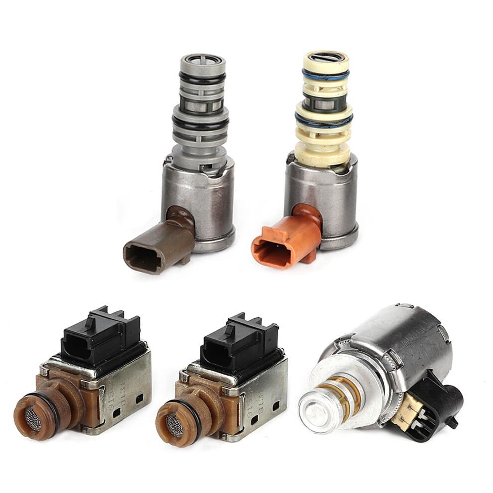 5Pcs Transmission Solenoid Kit For Gm 4L60e 2003-On Auto Trans 6901382728787