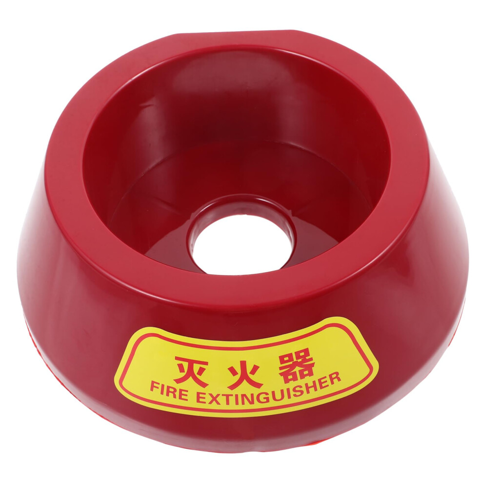 Fire Extinguisher Stand With Plastic Base For Floor Mounted Extinguishers, Bright Visibility 9113335068933