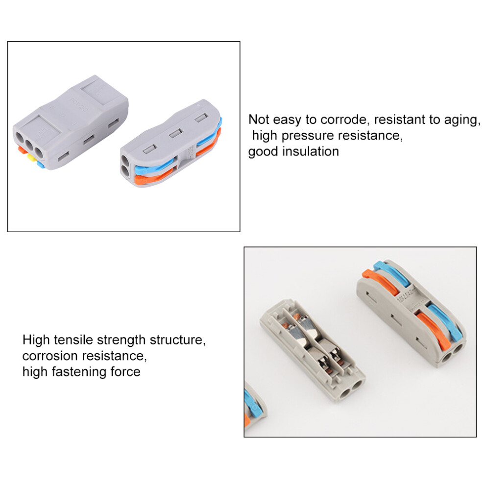 48Pcs Colorful Wiring Connectors 11-28Awg Pct-2-2/3 250V 32A 5071382729334