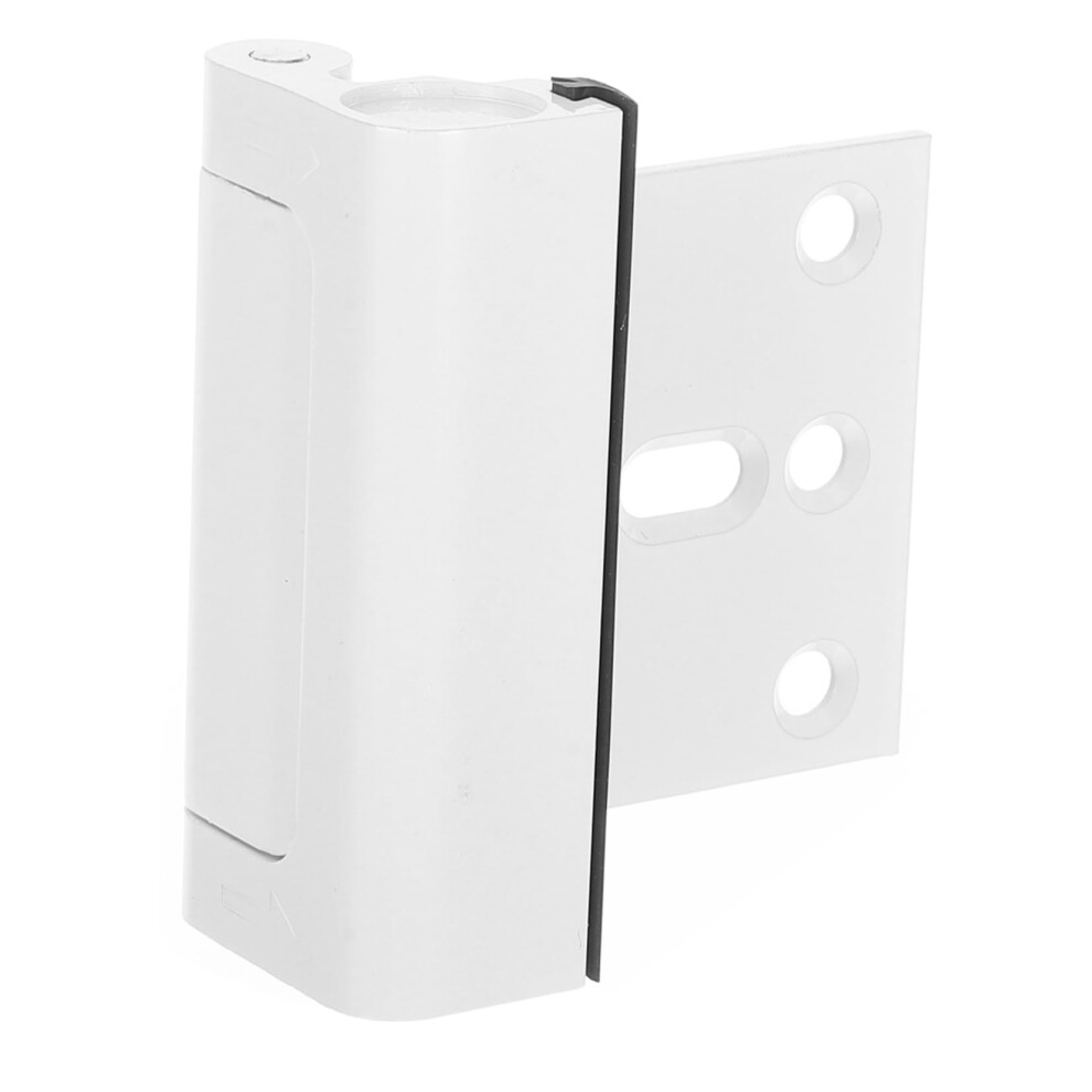 Security Door Lock Aluminum Hinge Latch with Screws Childproof Safety for Inward Opening Doors
